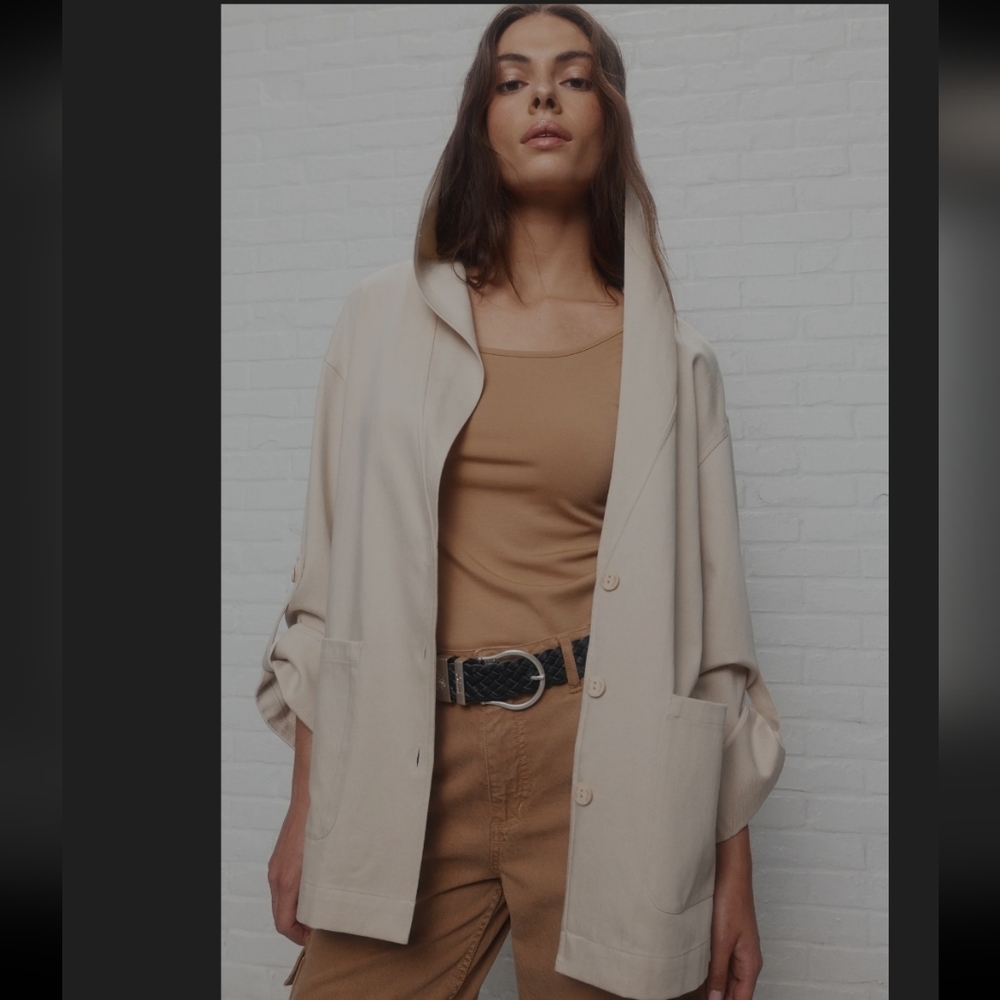 Joelle Collection - Randal Beige Light Jacket